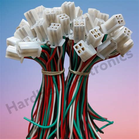 female Heavy connector 4 pin 21/40 wire (फीमैल कनेक्टर हेवी 21/40 तार ...