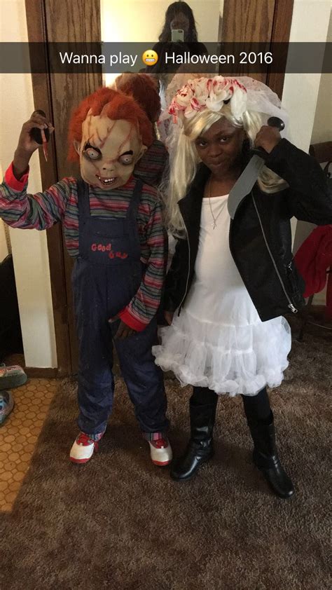 Chucky and Tiffany Halloween costume | Chucky and tiffany costume ...