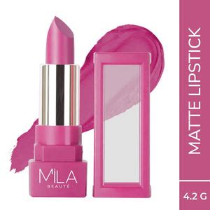 Mila Beaute Matte Lipstick Lightweight Highly Pigmented - Miss Mauve ...