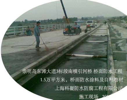 钢桥面环氧沥青桥面防水粘结层-防水工程-上海科凝防水防腐工程有限公司