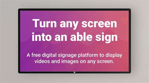 Digital Signage - Free Digital Signage by AbleSign - App on Amazon Appstore