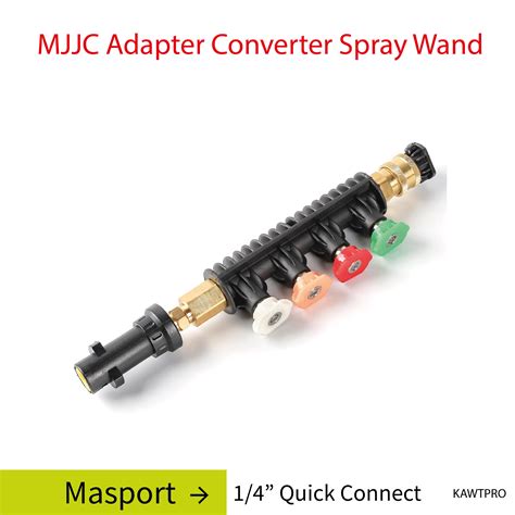 Masport AVA - MJJC Pressure Washer Adapter Converter Spray Wand – MJJC Australia Car Care
