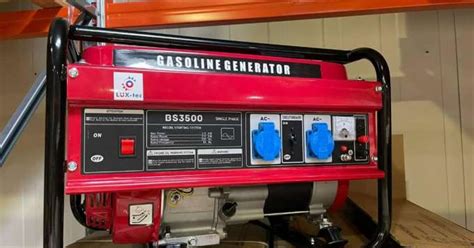 Remaining stock of 100 pieces BISON,2.8 kW gas generator model BS3500 ...