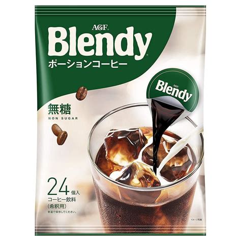 AGF Blendy Portion Coffee Sugar-Free 24 Pieces | Gourmet recipes, Sugar ...