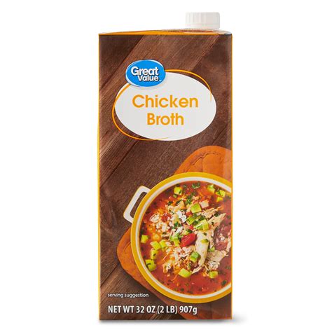 Great Value Chicken Broth, 32 oz - Walmart.com
