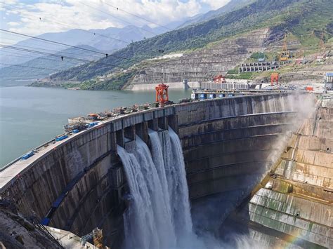 鹤舞金沙，60秒回顾世界第二大水电站白鹤滩建造发电全程_能见度_澎湃新闻-The Paper