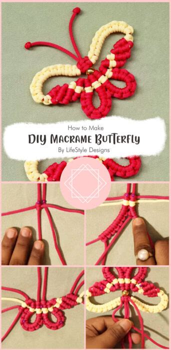 Image result for Macrame Butterfly Pattern Step by Step