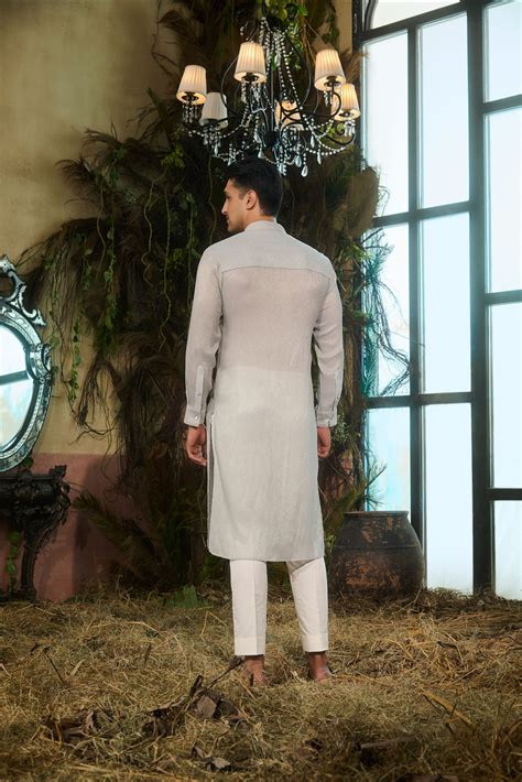 Powder blue Mens kurta – Shashank Arya