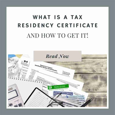 What is a Tax Residency Certificate (TRC) and How Can I Get It in the ...