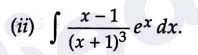Class 12 CBSE Applied Maths Integrals Exercise 7.9