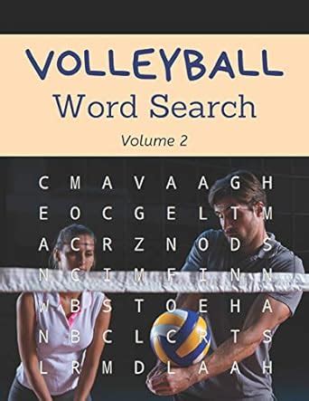 Buy Volleyball Word Search (Volume 2): Trivia Puzzle Book for College ...