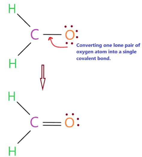 CH2O lewis structure, molecular geometry, bond angle, hybridization?