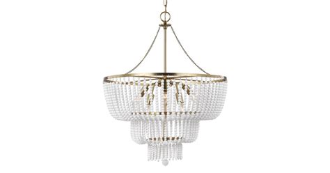 Visual Comfort 3180706-848 Jackie 6 Light 22" Wide Beaded Empire ...