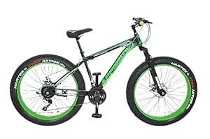 Buy Appgrow Fat Bike 26 * 4.00 21 Speed with Dual disc Brakes and Front ...