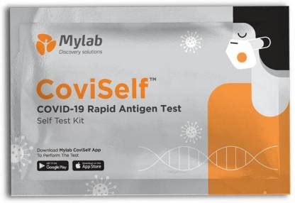 Covid Test Kit Online: MyLab CoviSelf COVID19 Rapid Antigen Test Kit at ...