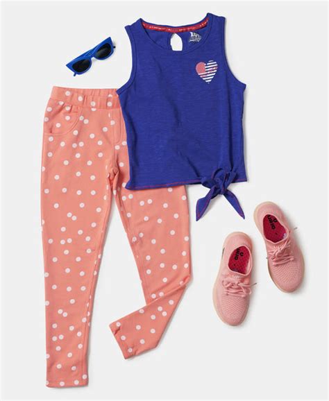 Buy Girl's Super Combed Cotton Elastane French Terry Printed Jeggings ...