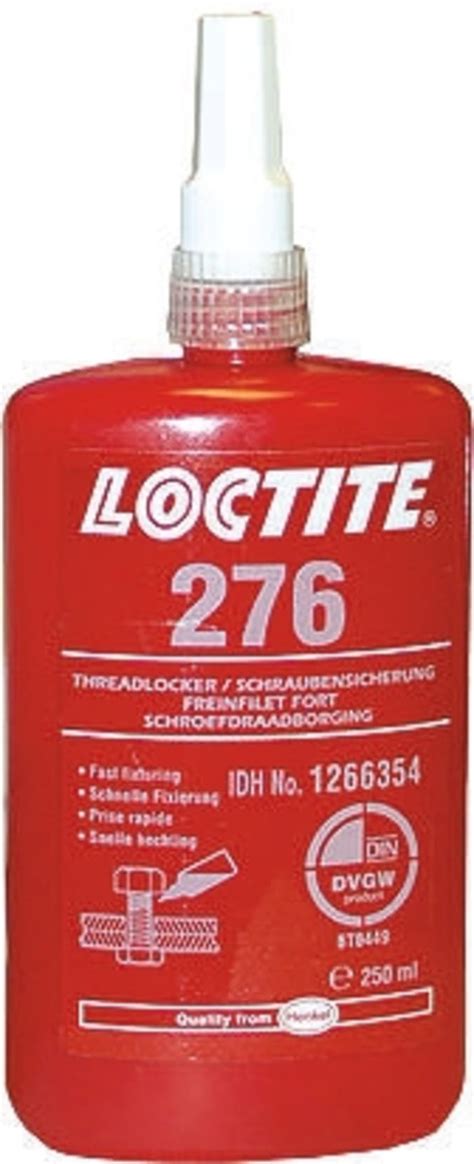 1246440 Loctite | Loctite Loctite 276 Green Threadlocking Adhesive, 250 ...