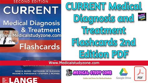 CURRENT Medical Diagnosis and Treatment Flashcards 2nd Edition PDF Free ...
