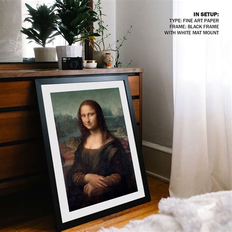 Buy Mona Lisa by Leonardo da Vinci Famous Painting & Print Online India ...