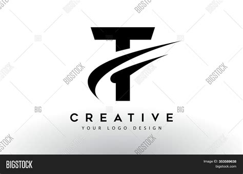 T, Logo, Swoosh, Vector & Photo (Free Trial) | Bigstock