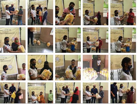 Student Achievements - Ration Kit Campaign initiated by Tiana Dalal