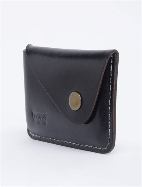 Men's Black Solid Card Holder – Levis India Store