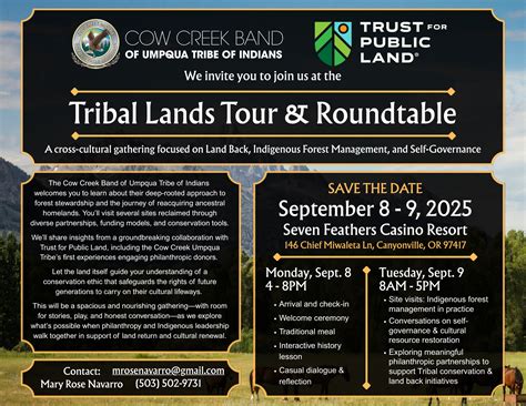 Cow Creek Umpqua Tribal Lands Tour & Roundtable - Cow Creek Band of ...