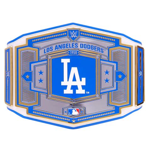 Los Angeles Dodgers WWE Legacy Title Belt - AEW TITLE BELTS