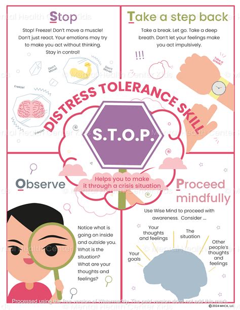 DBT STOP Skill (PDF) – Mental Health Center Kids