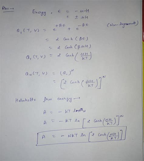 A system of n localised, non-interacting spin 2 ions, each of magnetic ...