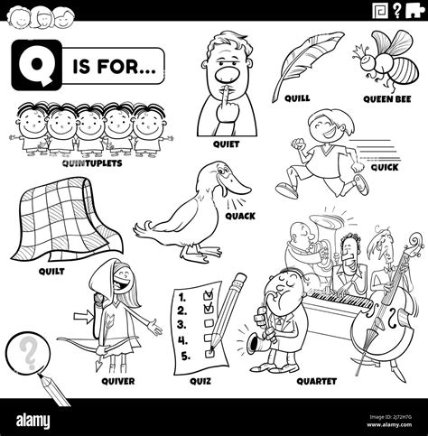 Characters q q Black and White Stock Photos & Images - Alamy
