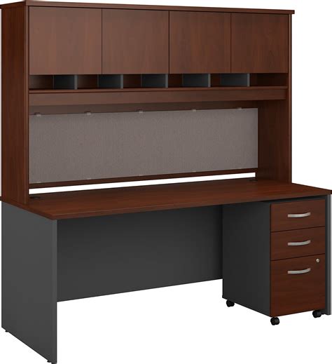 Amazon.com: Bush Business Furniture Series C 72W x 30D Office Desk with ...