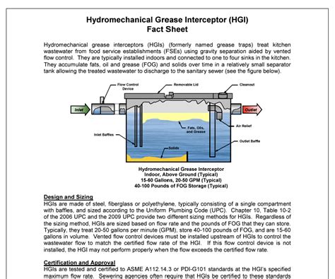Image result for Grease Interceptor Flow Control Device