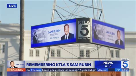 Colleagues, lifelong friends remember KTLA 5’s Sam Rubin – KTLA