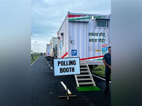 Congress presidential polls: Meeting room converted into polling booth ...
