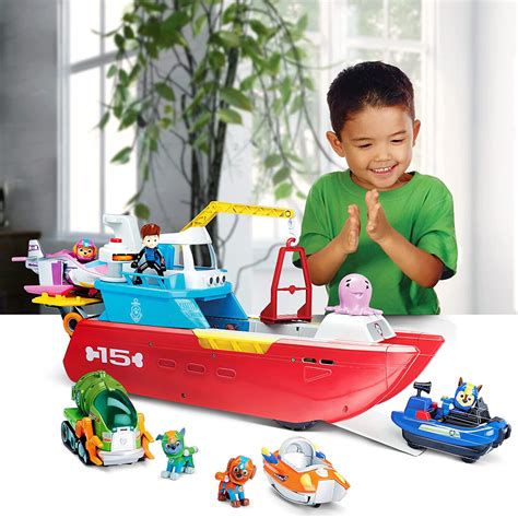 Buy Nickelodeon Paw Patrol Sea Patroller Transforming Vehicle with ...