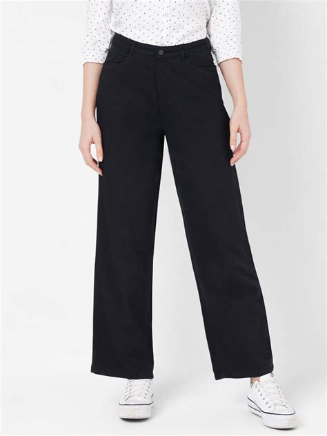 Buy High Rise Wide Leg Jeans for Women Online - Kraus Jeans