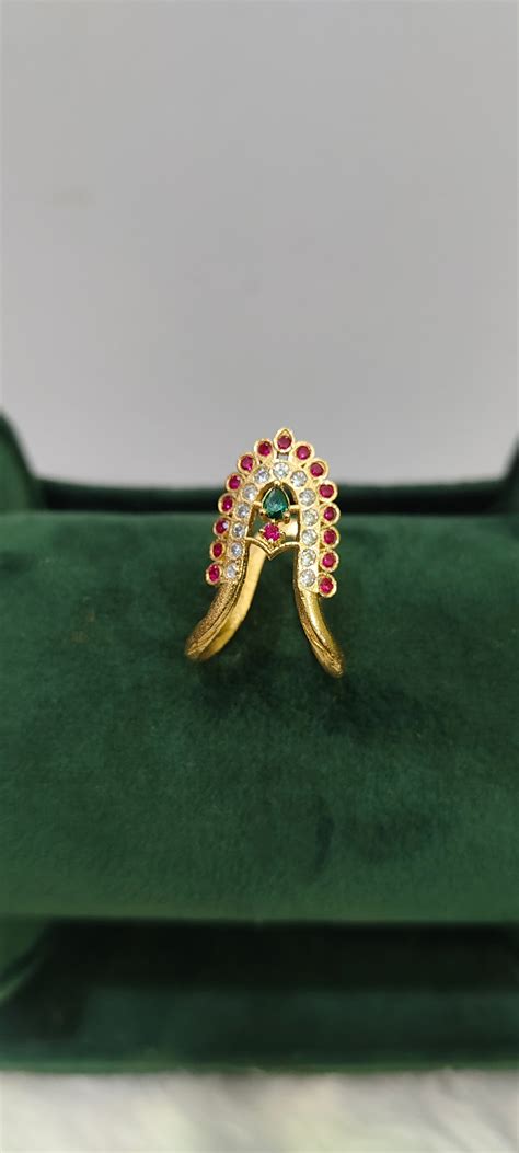 Pure panchaloham unpolished vanki ring life time use – Paanchajanya Jewels