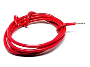 INVENTO 8mtr 17 AWG 1 sq.mm High Durability 28A Tinned Copper Silicone ...
