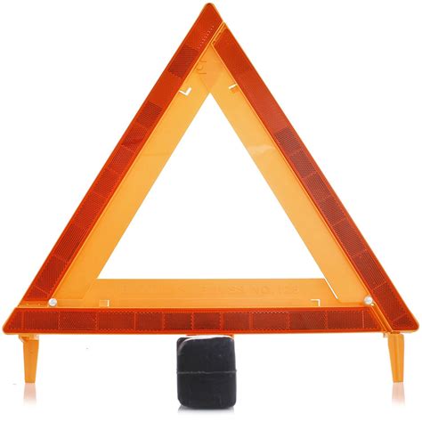 Capri Tools 21025 Emergency Safety Warning Triangle with Reflective ...
