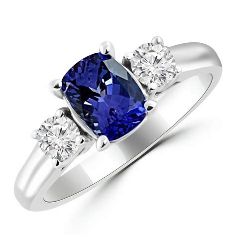 Gemstone Engagement and Wedding Rings