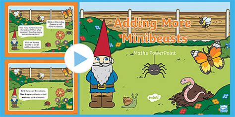 👉 Adding More Minibeasts Maths PowerPoint