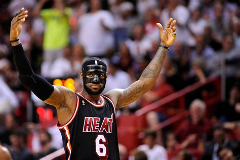Lebron James Broken Nose Mask