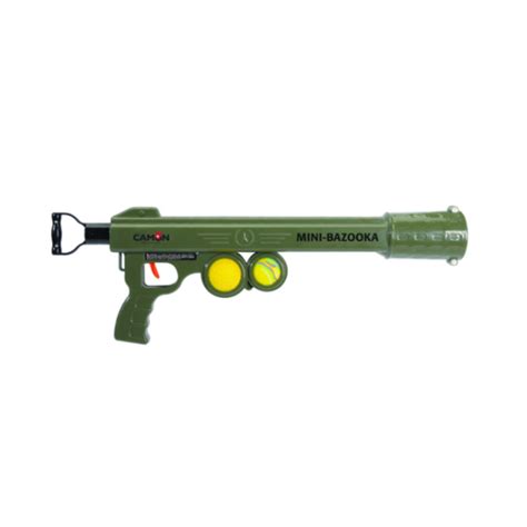 Camon Mini Bazooka Automatic Ball Launcher with Soft Eva Balls ...