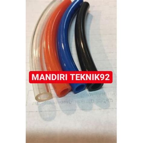 Jual Hose pu (polyurethane) OD 6 x ID 4 pneumatic (meteran) - Biru ...