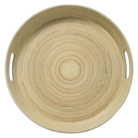Spun Bamboo Serving Tray UT387 - Wholesale Supplier In Vietnam - Utior®