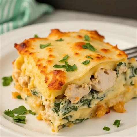 Chicken Alfredo Lasagna Recipe - Tasty Recipes Hub