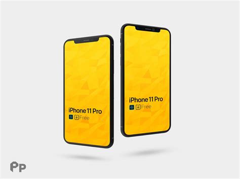 iPhone 11 Pro Premium Looking Free Mock-Up PSD - PrimePSD