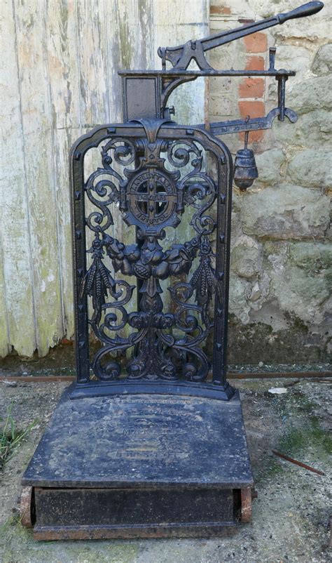 Ornate 19th Century Agricultural Sack Scales by Bartlett and Son ...