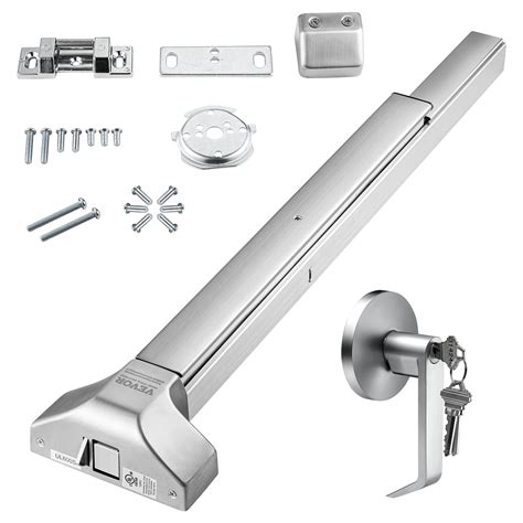 BENTISM Push Bar Door Locks Panic Exit Device with Exterior Lever ...